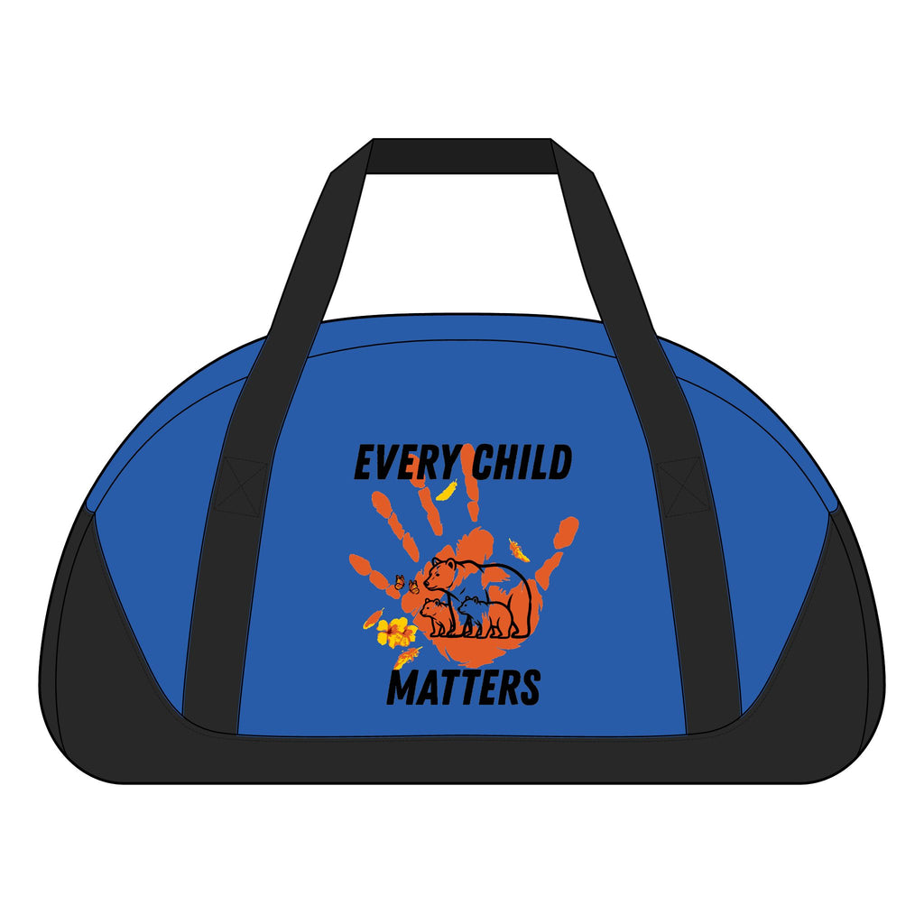 Every Child Matters Duffel Bag — Orange Handprint Awareness Accessory