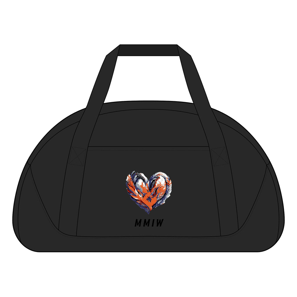 Access Dome Duffel Bag — Heart MMIW Awareness Gym Travel Tote