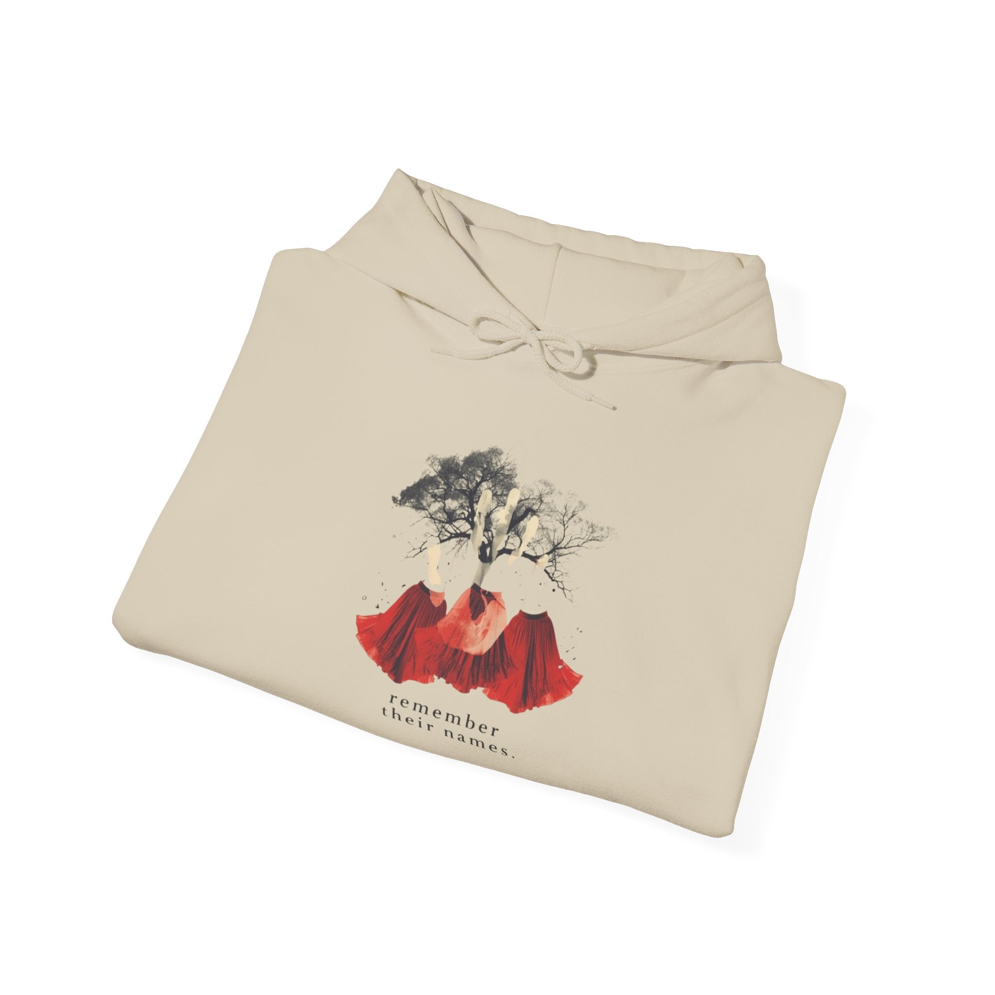 A Hoodie — MMIW design by horse dancer