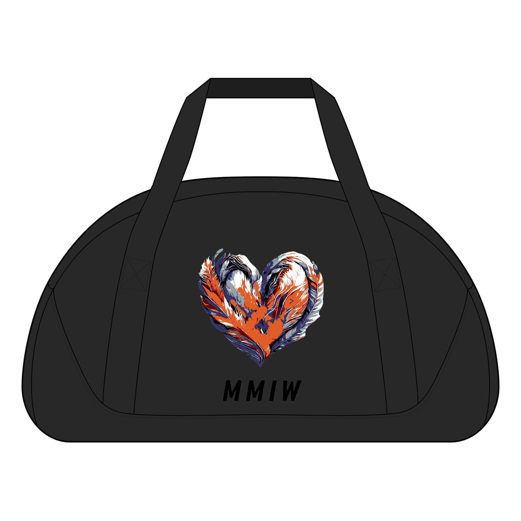 Access Dome Duffel Bag — Heart MMIW Awareness Gym Travel Tote