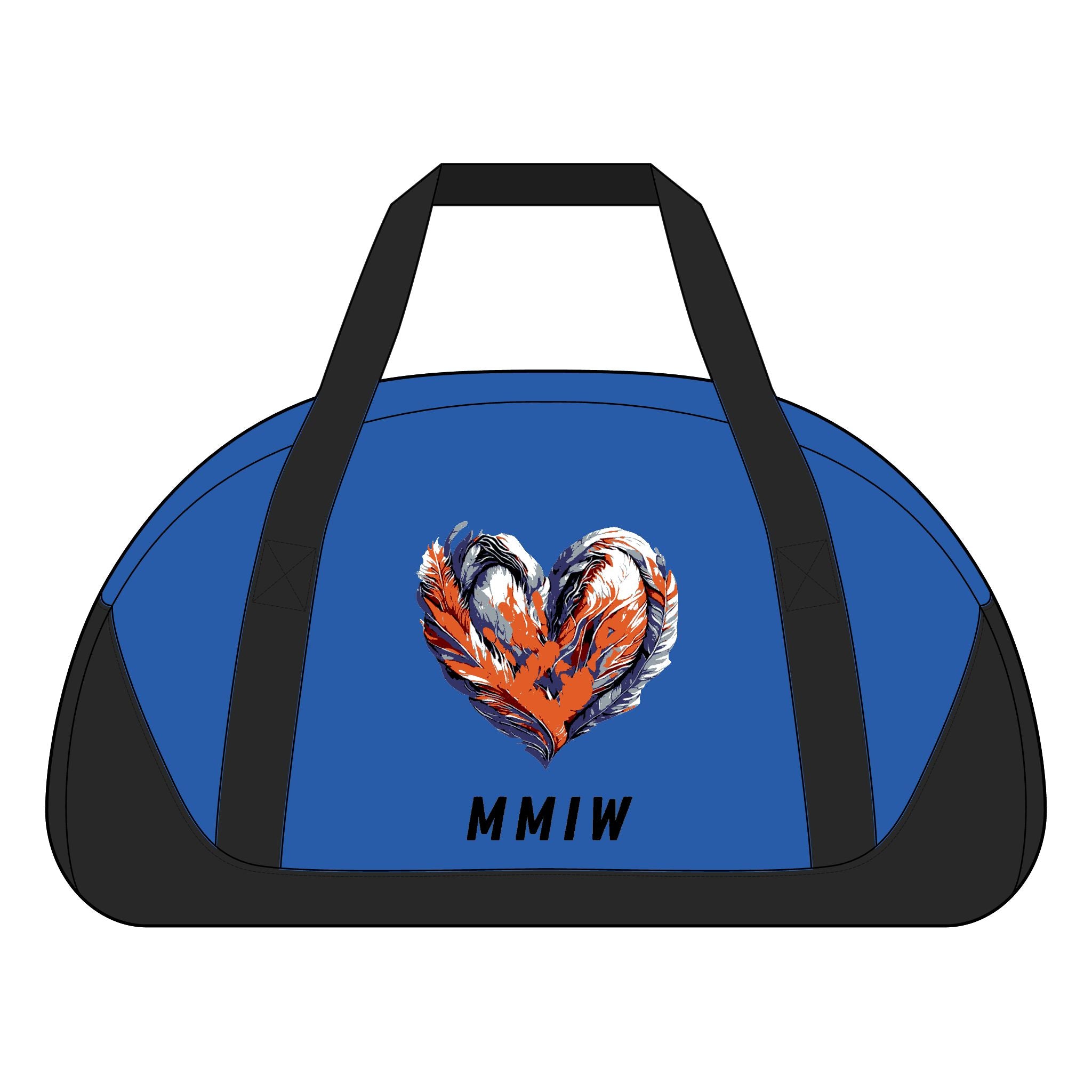 Access Dome Duffel Bag — Heart MMIW Awareness Gym Travel Tote