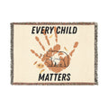Every Child Matters Woven Blanket - Cozy Throw for Hope and Awareness