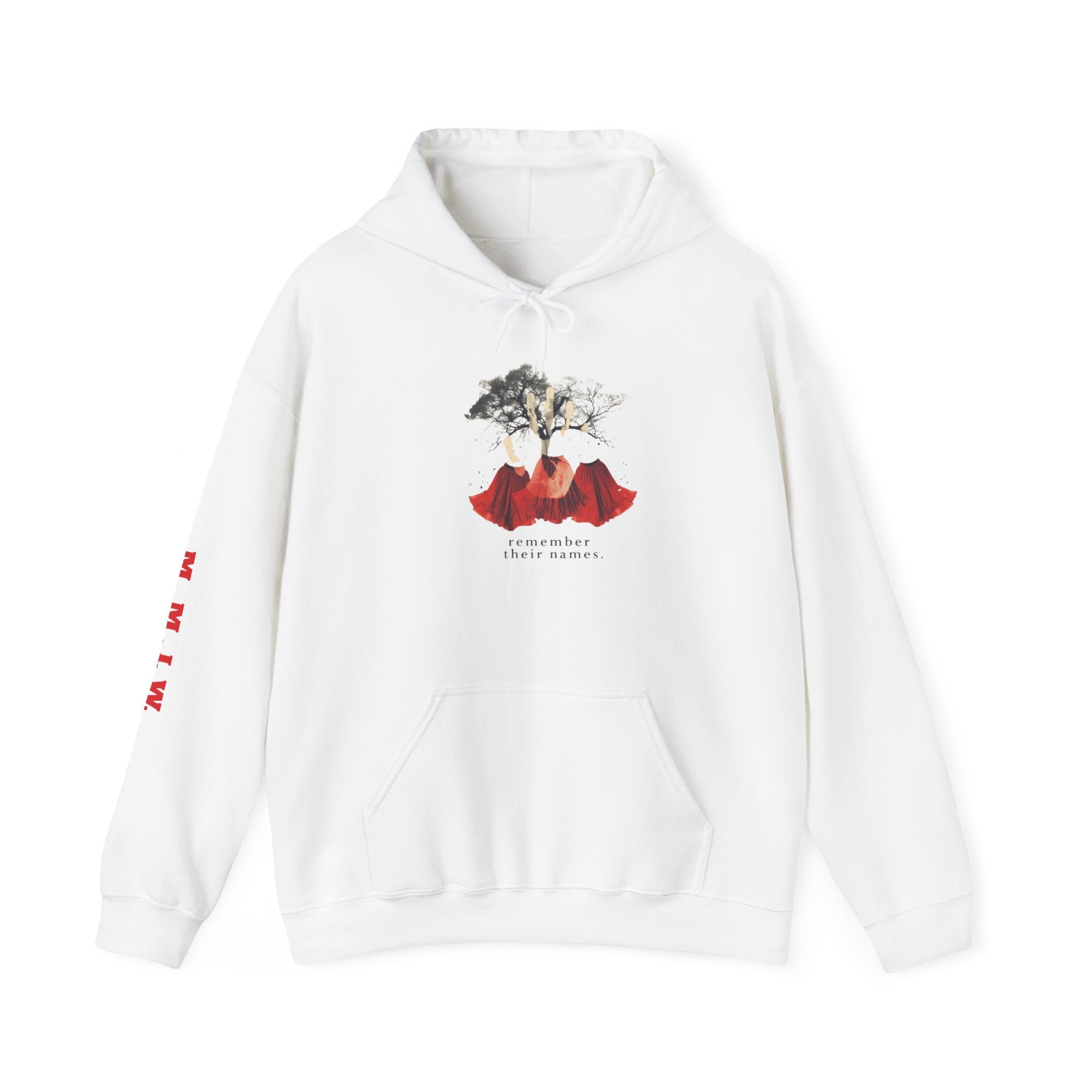 A Hoodie — MMIW design by horse dancer