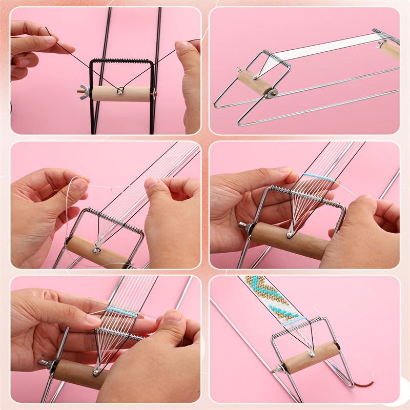 Bead Loom Kit 24000pcs Glass Seed Beads