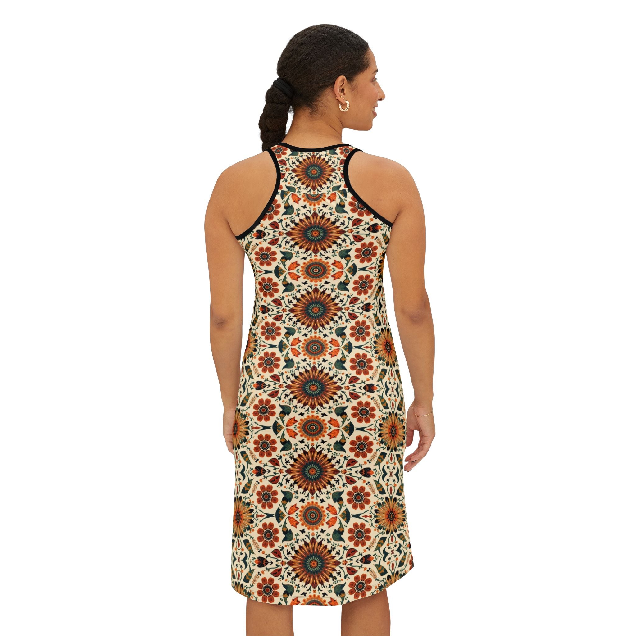 A Woodlands Native Pattern Racerback Dress