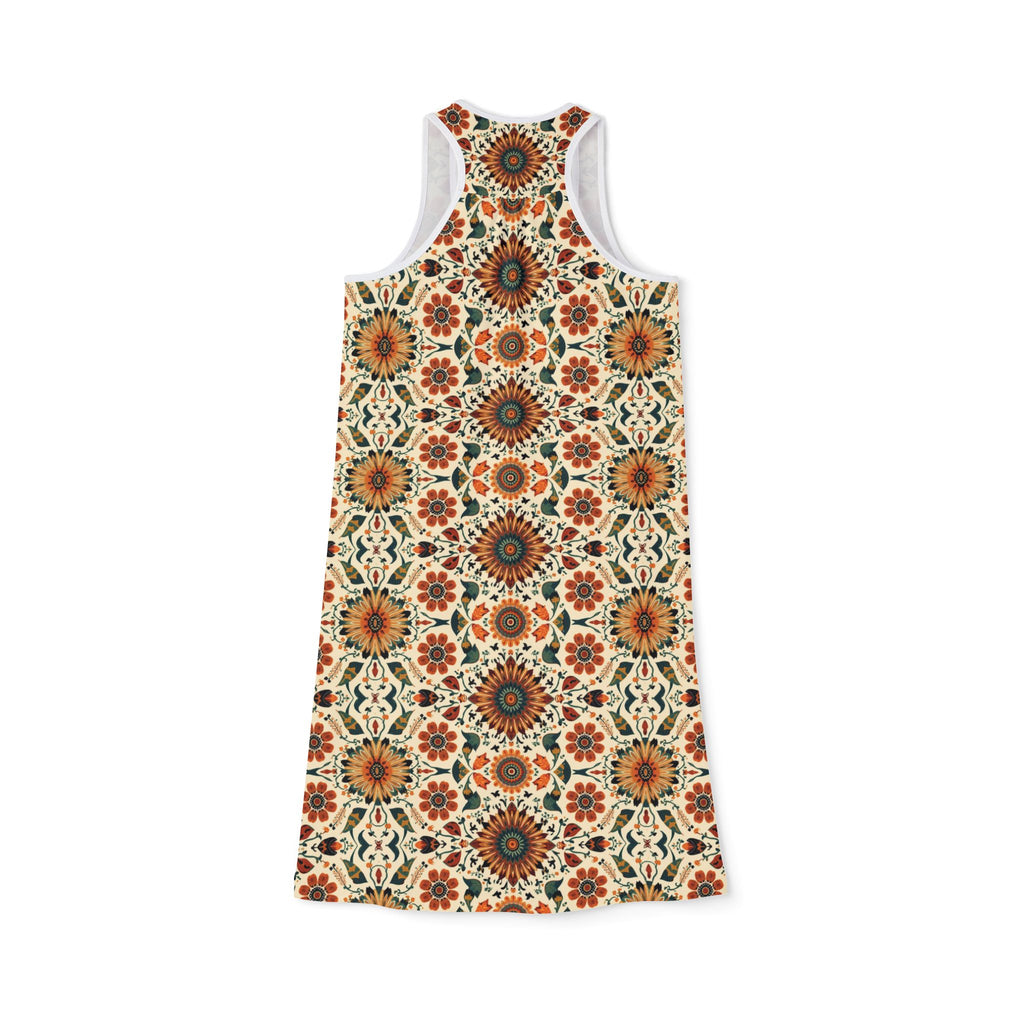 A Woodlands Native Pattern Racerback Dress