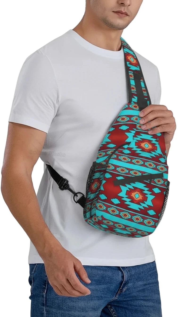 Native American Sling Backpack