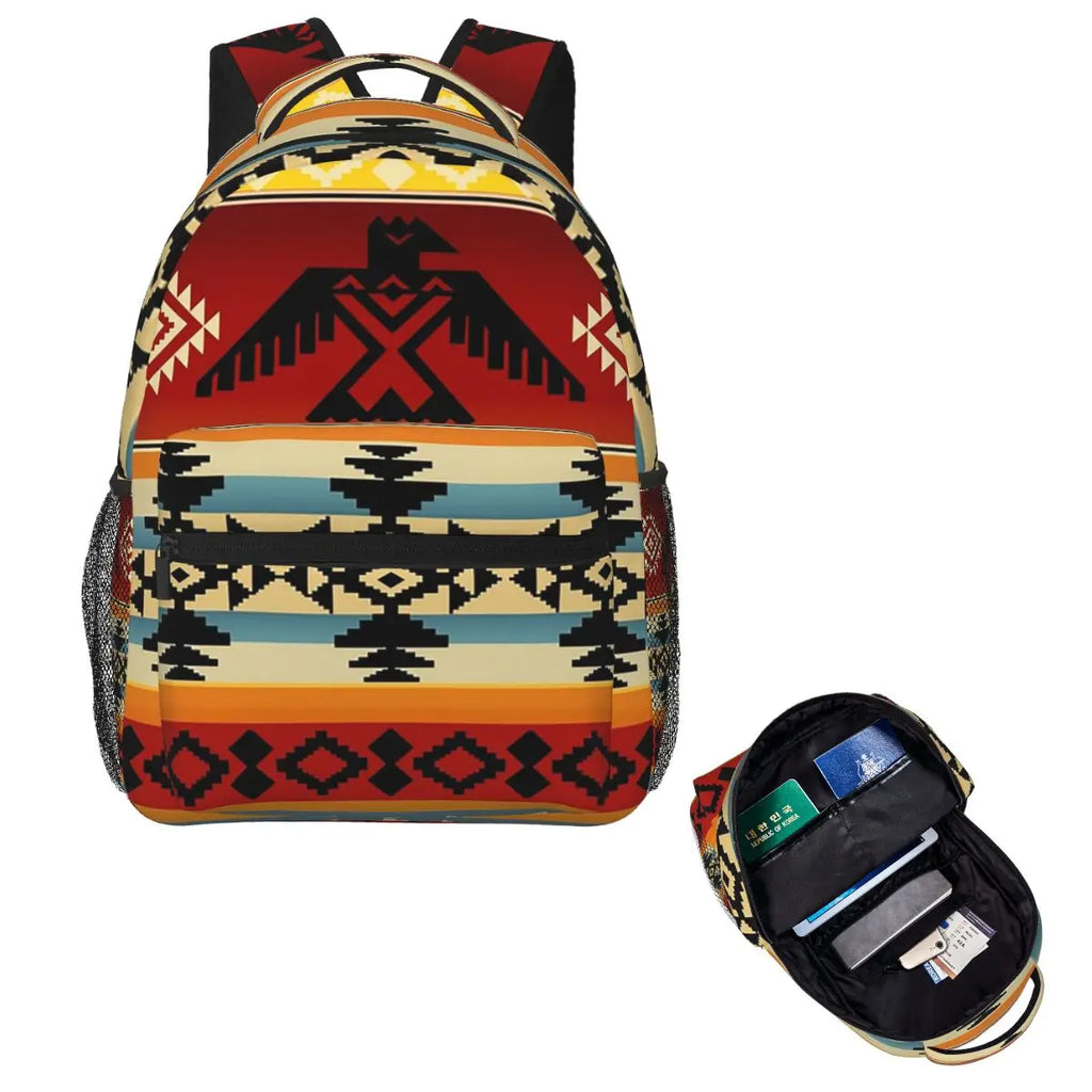 A Thunderbird Native American Pattern Backpack