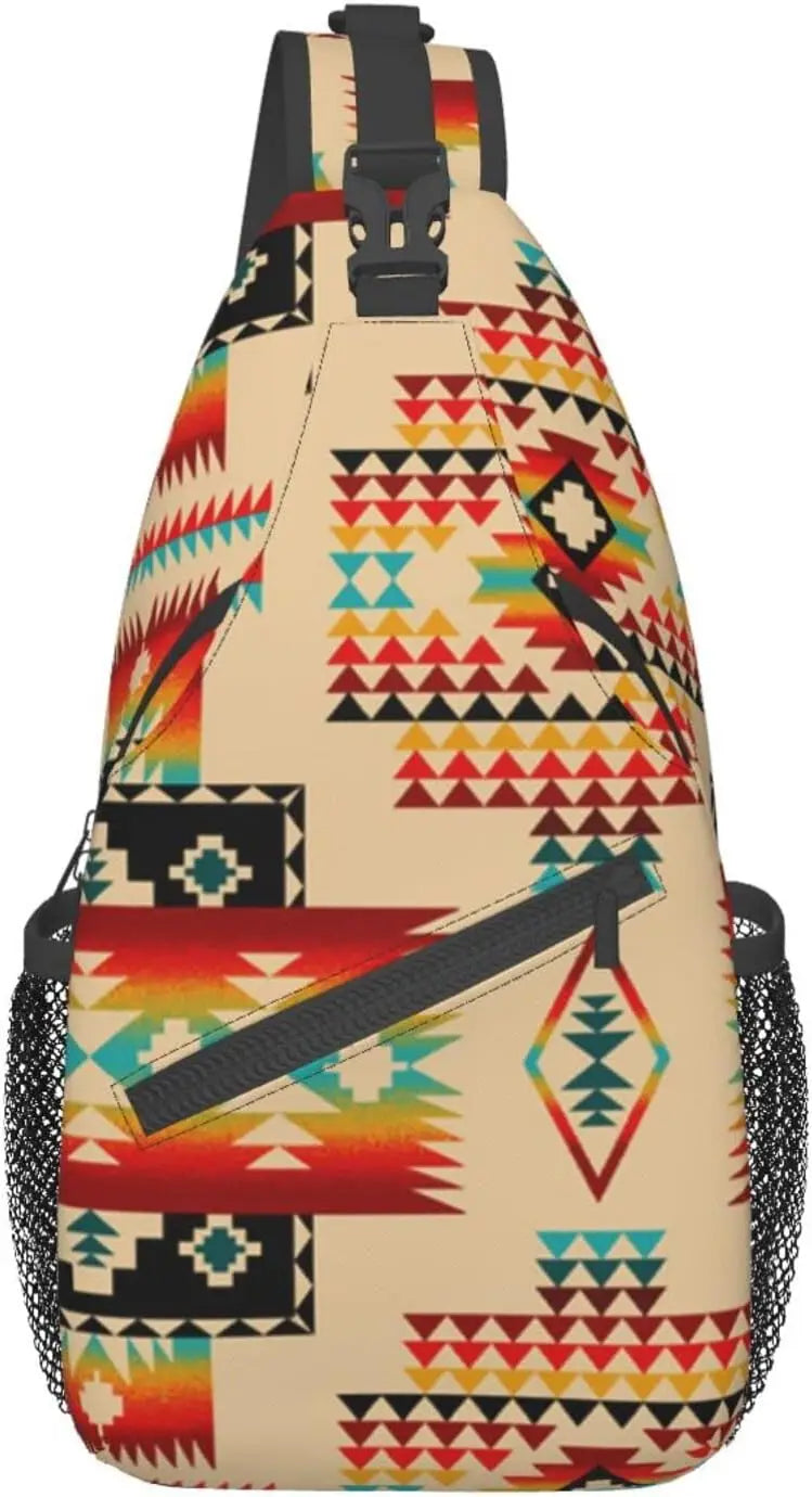 Native American Sling Backpack