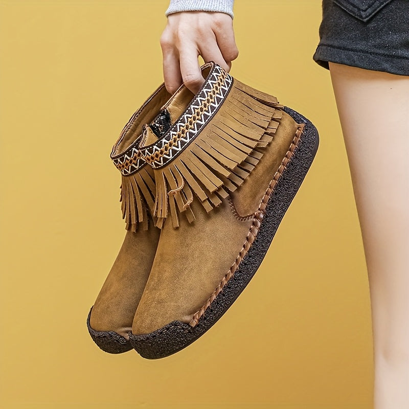 Faux Moccasins